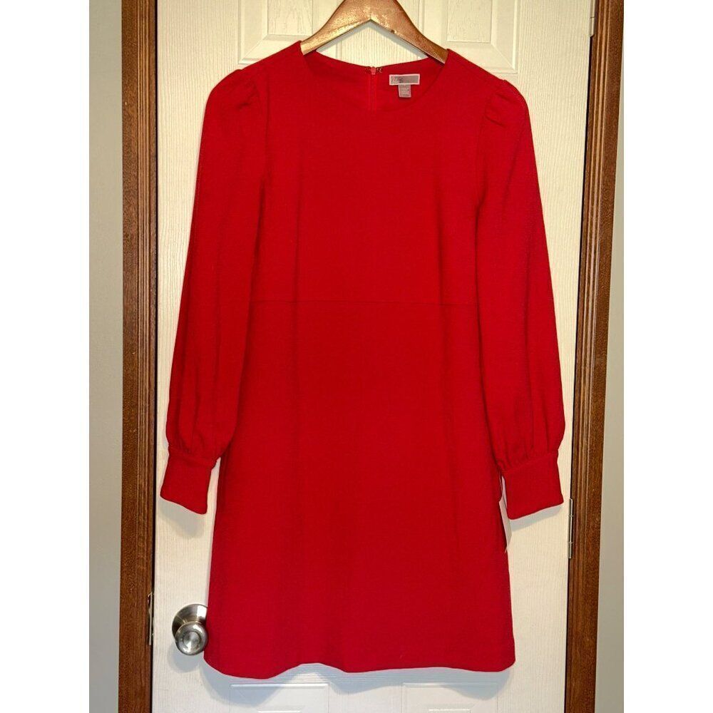 NWT CHELSEA28 Bishop Sleeve Shift Dress Size Medium Nordstrom Rack - Picture 2 of 16